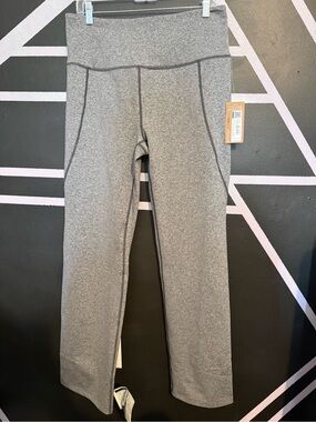 Eddie Bauer Gray Heather High-Rise Performance Leggings